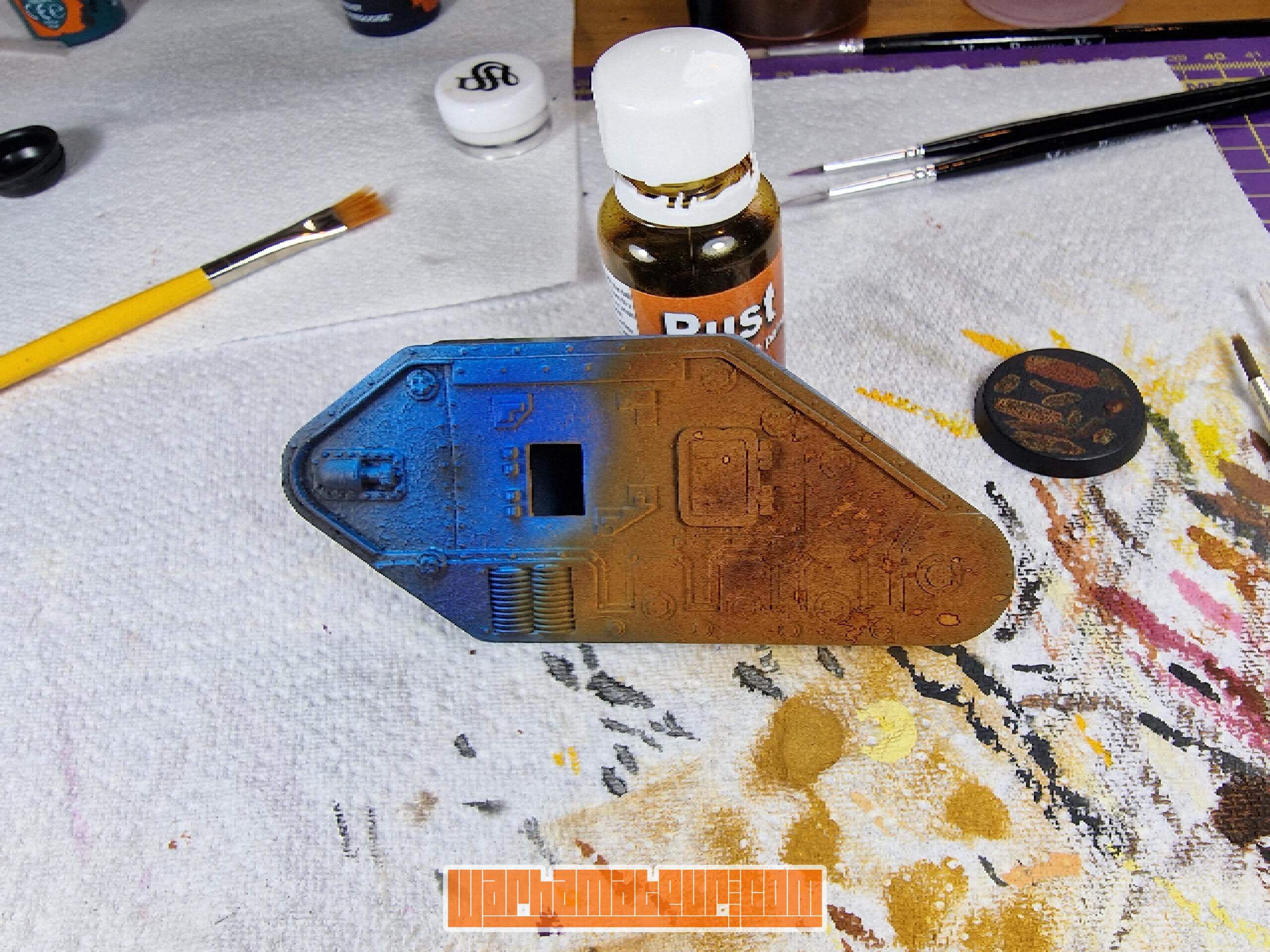 Review: Dirty Down Rust Effects paint – brush and airbrush