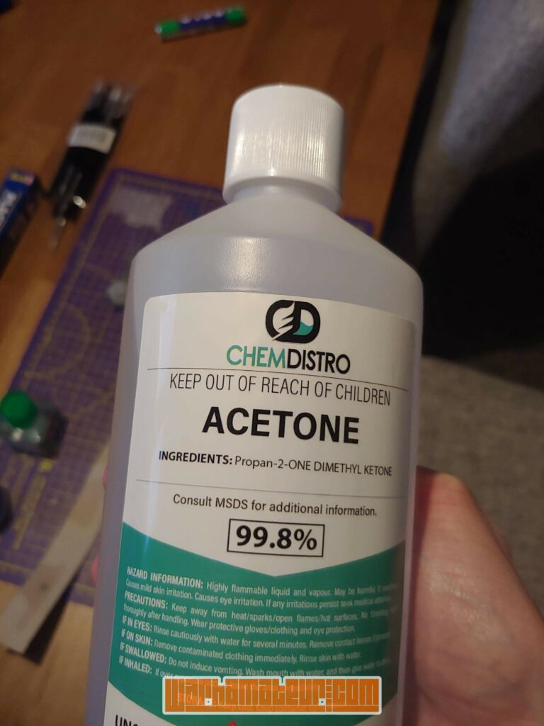 Excuse #7 - acetone