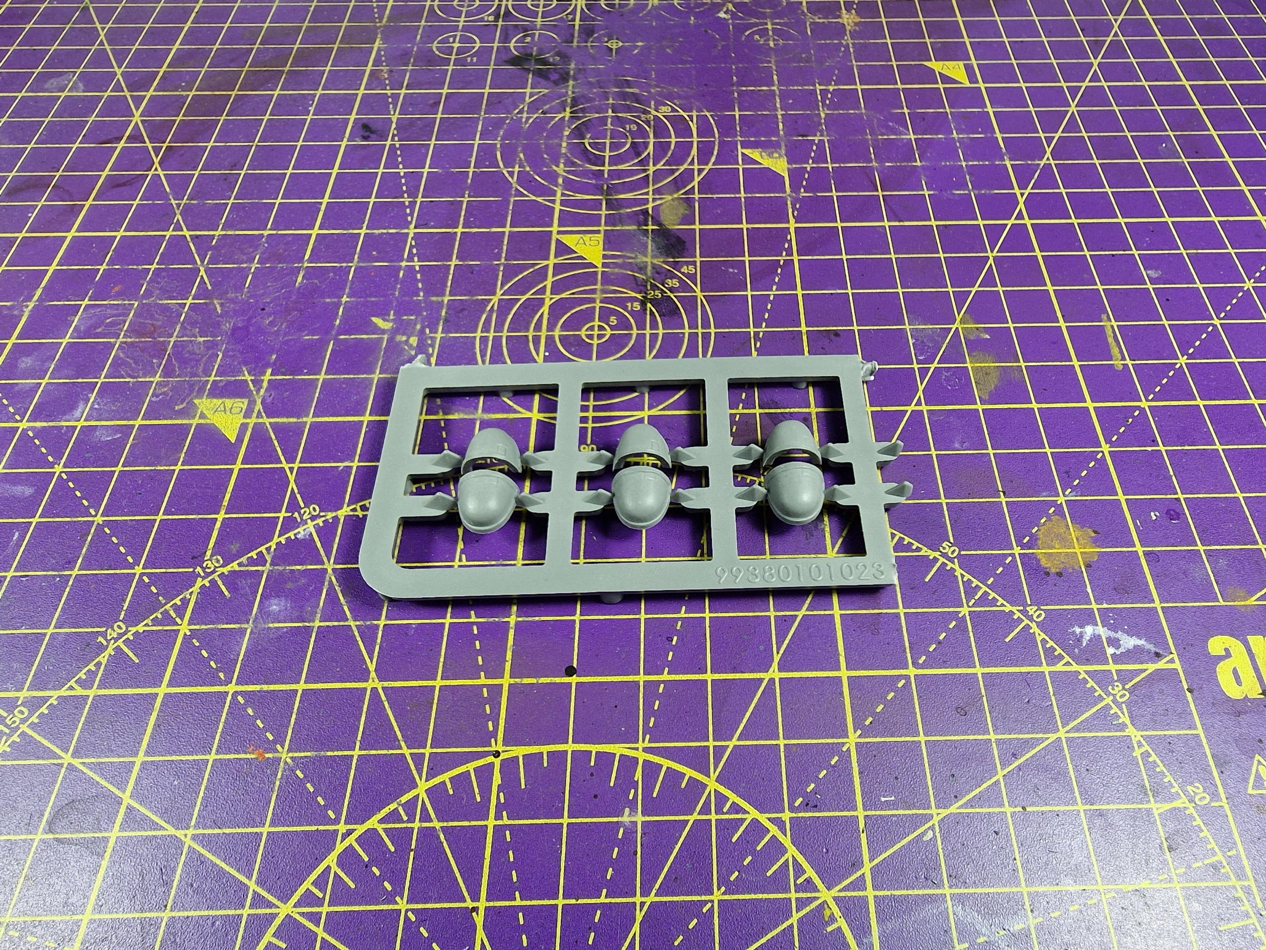 Why painting on the sprue is (almost) always a bad idea