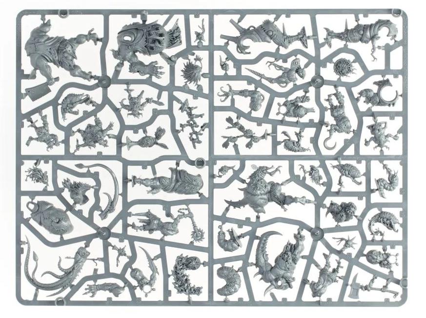 Densely-packed sprue
