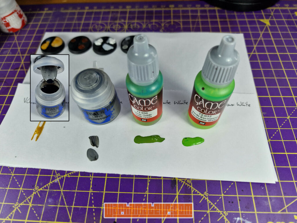 New paints to test
