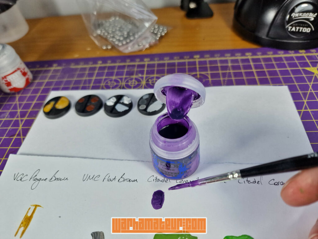Final paint test - purple